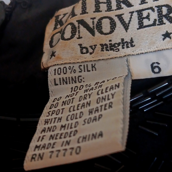 SALE!!Size 6,Fashion Glam Beaded Dress.Perfect Condition,Vintage! - Picture 4 of 9